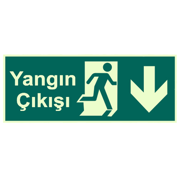 Aşağı Oklu Foto Lümen Levha